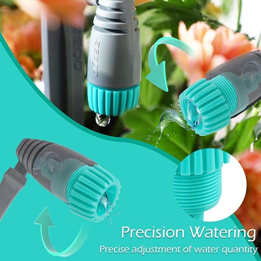 Zeego Automatic Drip Irrigation Kit with Digital Programmable Water Timer