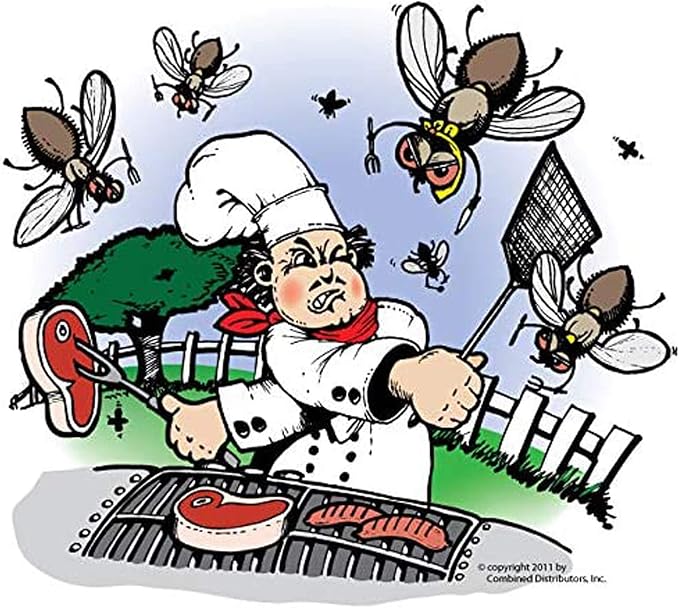 Flies Be Gone Fly Trap - Disposable Protein-Powered Attractant Fly Catcher - Made in USA - Natural Attractant Trap for Patios, Ranches. Easy to Use Outdoor Trap, Helps Manage Fly Populations Outdoors