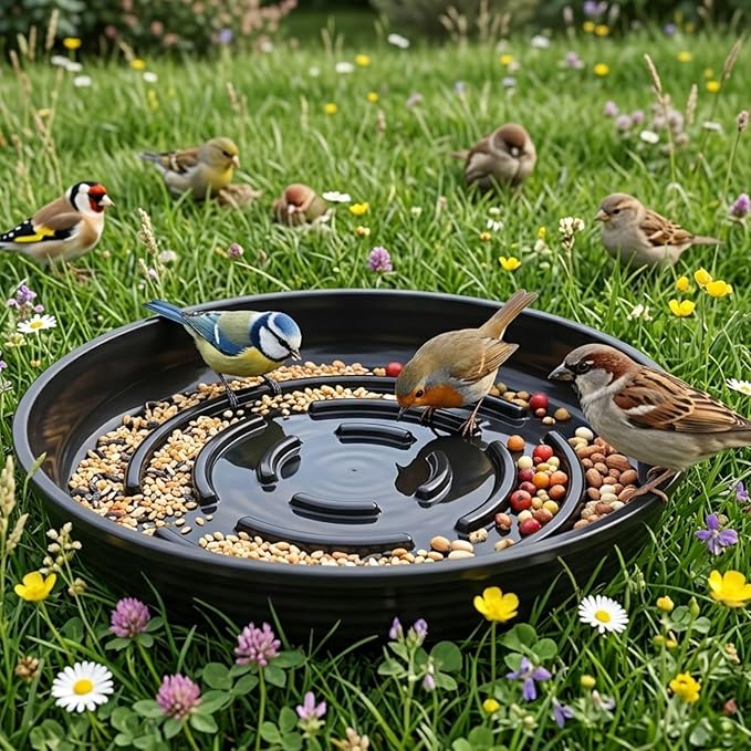 10Pack Plant Saucer 10 inch, Heavy Duty Flower Pot Saucers, Plant Pot Saucers Bulk, 1.5'' Deeper Plant Trays for Pots Durable Drip Trays for Potted Plants, Plant Saucers for Outdoors and Indoors
