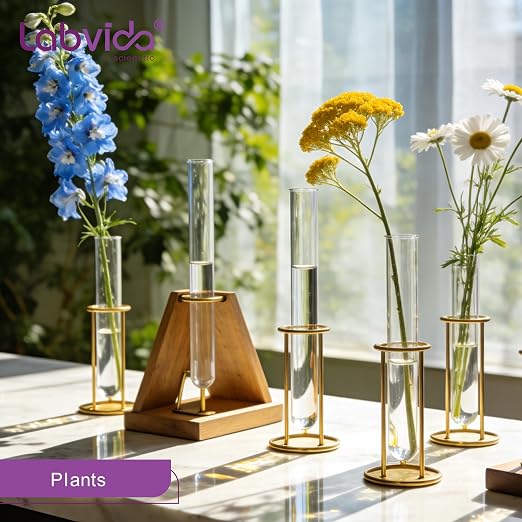 50pcs of Vol.20ml Borosilicate Glass Test Tubes, 20x150mm with Round Bottom,LVH1002