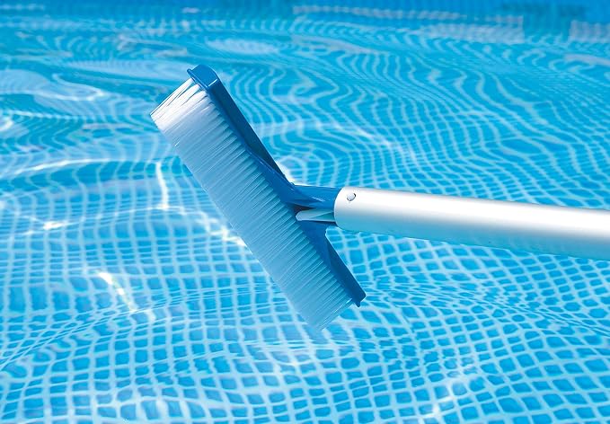 INTEX Ultra XTR 32ft x 16ft x 52in Above Ground Swimming Pool Set Bundle | 26373EH - 2800 GPH Sand Filter Pump, Ladder, Pool Cover & Ground Cloth with Maintenance Cleaning Kit (2-Pack) Included