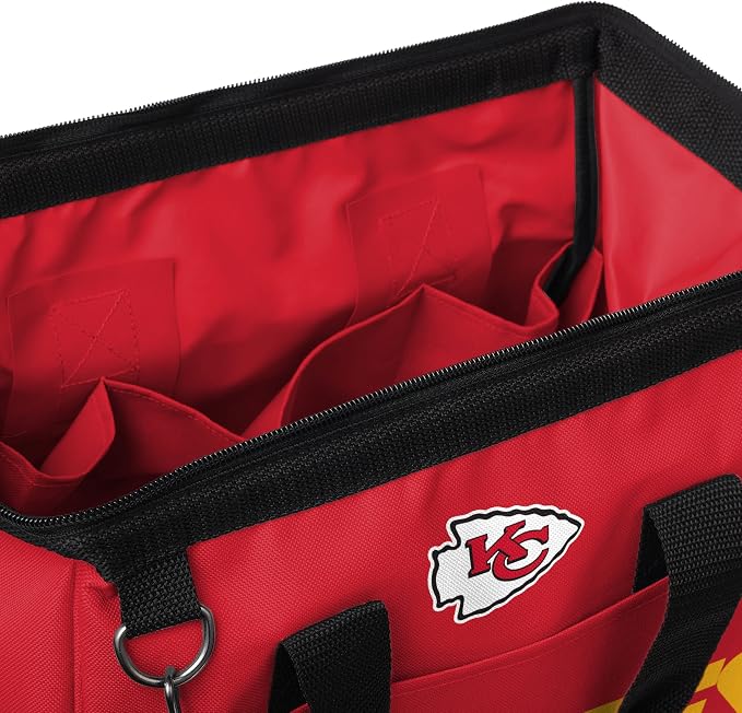 FOCO NFL unisex-adult NFL Team Logo Tool Bag