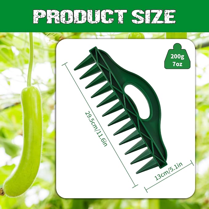 The Row Seeder by Seeding Square – Handheld Garden Tool for Precise Seed & Seedling Spacing in Rows & Seed Trays – for Vegetables, Flowers & Herbs. Durable & Ergonomic