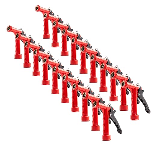 20 Pack Gilmour 804742-1001 Full Size Poly Farm Nozzle with Threaded Front (474FARM)