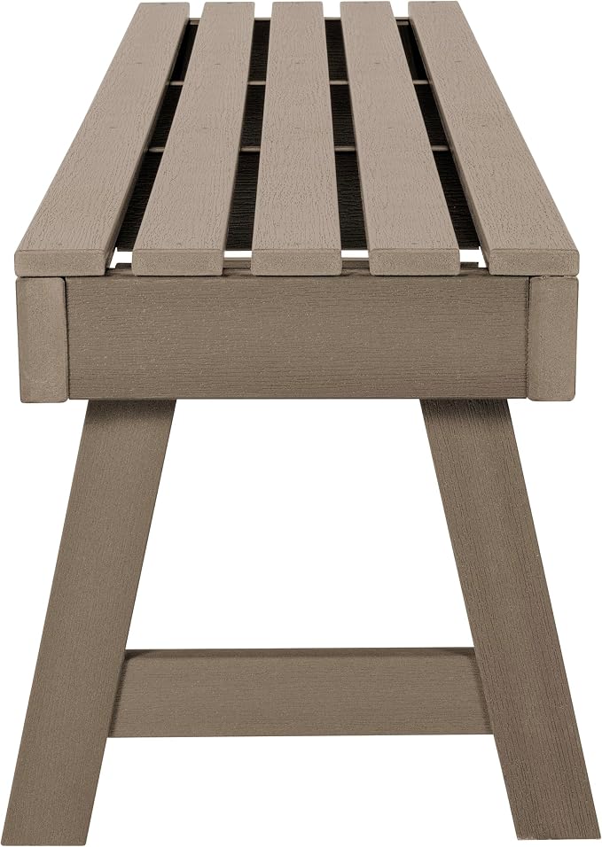 Highwood Weatherly Picnic Bench, 5ft, Woodland Brown