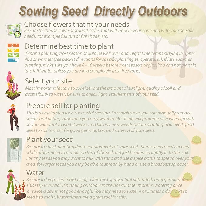 Outsidepride Johnny Jump Up Viola Wild Flower Seeds - 1/8 lb Easy-to-Grow, Compact & Hardy Perennial Seeds for Planting Outdoors, Ideal for Pollinators, Garden Beds, Containers, & Hanging Baskets