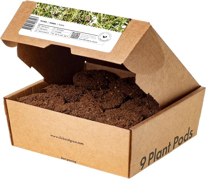 Click and Grow Smart Garden Thyme Plant Pods, 9-Pack