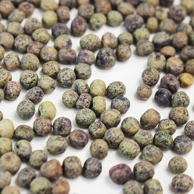 Speckled Pea Sprouting Seeds - 25 g Packet ~75 Seeds - Certified Organic, Non-GMO Green Pea Sprout Seeds - Sprouts & Microgreens
