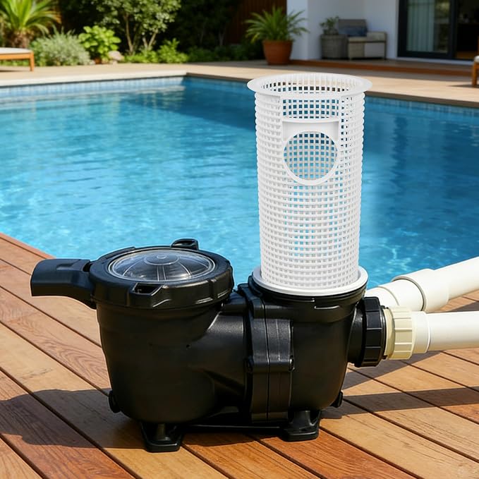 R0480100 Pool Pump Debris Basket Replacement, Compatible with Zodiac Jandy FloPro FHPM Series Pump, Heavy‑Duty Plastic Pool Pump Strainer Basket
