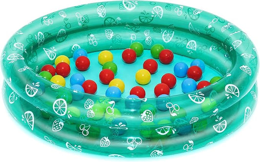Bestway: Splash & Play - Inflatable Ball Pit Pool - 36" x 8", Kiddie Water Pool, 50 Colorful Balls, Versatile Outdoor & Indoor Use, Toddler & Kids 2+