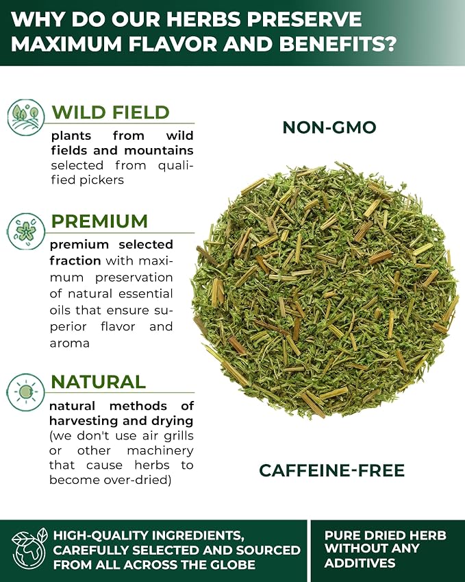 4 Oz. Dried Mugwort Tea Mugwort Herb Dried Tea (Artemisia Vulgaris L.) - 113g Artemisa