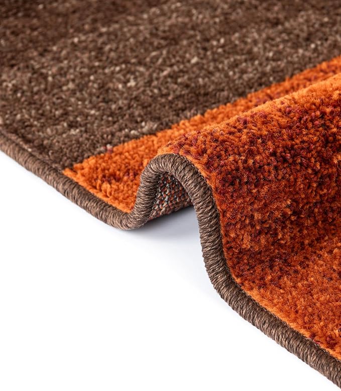 Unique Loom Autumn Collection Area Rug - Providence (4' 1" x 6' 1" Rectangle, Multi/ Beige)