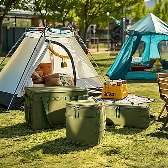 11L Camping Storage Bag, Tactical Camping Storage Bag | 600D is durable, waterproof, Suitable for camping, traveling, picnicking
