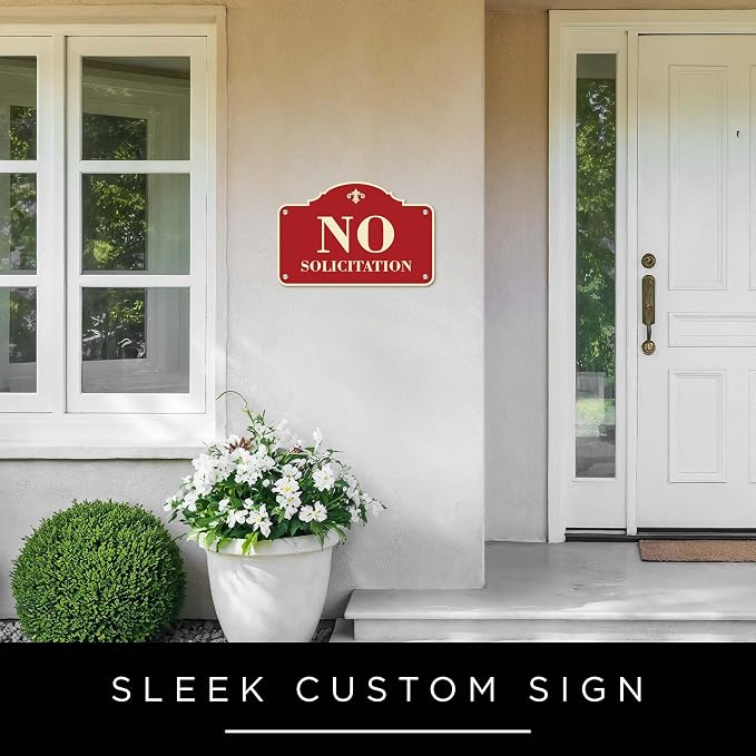 Custom Sign, Customized for Outdoor/Indoor Use, Personalized Designer Style Sign, 24 Colors, Rust-Free Thick ACM - Horizontal Round Corner 12x18 Inch, 24 Colors, Rust-Free Thick ACM by My Sign Center, USA