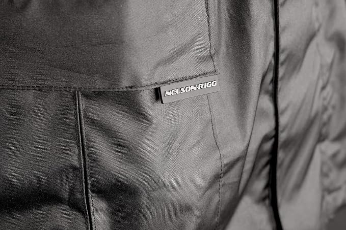 Nelson Rigg Solo Storm Rain Jacket, Waterproof, Breathable, and Packable (Orange/Black, XX-Large)