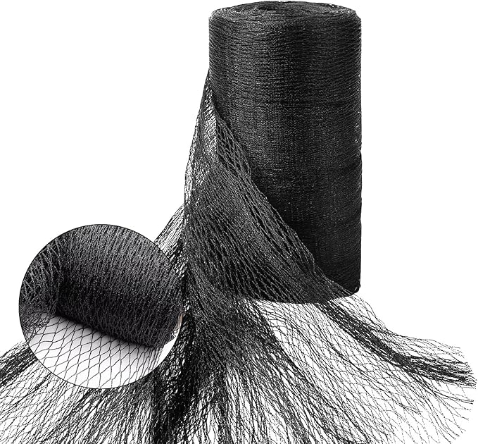 Bird Netting for Chicken Coop 15x15Ft, 1/2" Mesh, Strong Woven Poultry Netting Roof Cover for Chicken Run, Heavy Duty Bird Net for Fruit Trees, Blueberry, Vegetables, Garden Protection