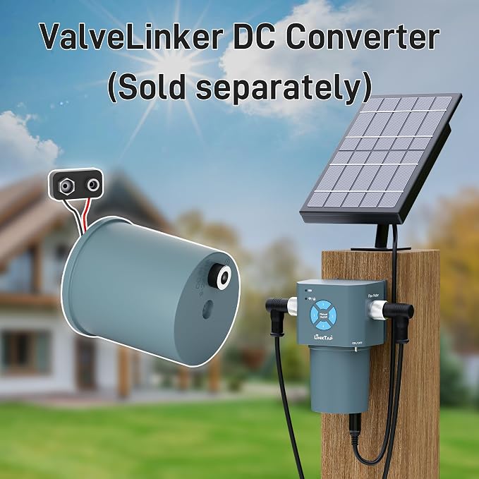 LinkTap Q1 4-Zone Wireless Water Timer & Gateway, Equals Four G2S Smart Hose Timers