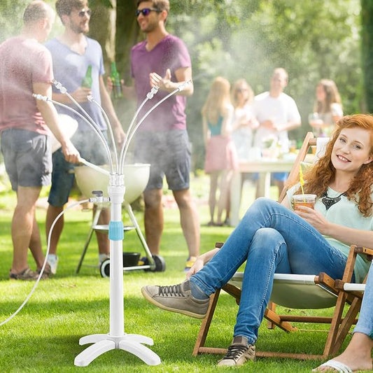 Tesmotor Misters for Outside Patio, Outdoor Misters for Patio Garden Lawn Pool Umbrella Trampoline