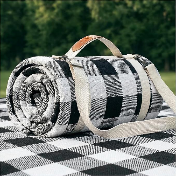 Waterproof Picnic Blanket Outdoor Camping Beach Mat Rug Extra Large Foldable Car Essential Roadtrip Gadget Rv Accessories Glamping Tent Gear Must Haves Hiking Stuff Backpacking Necessities Gift