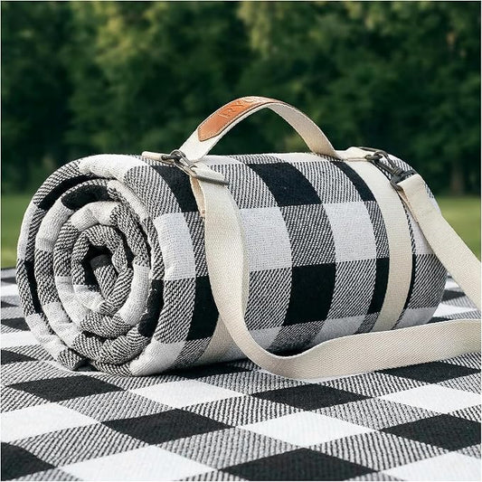 Waterproof Picnic Blanket Outdoor Camping Beach Mat Rug Extra Large Foldable Car Essential Roadtrip Gadget Rv Accessories Glamping Tent Gear Must Haves Hiking Stuff Backpacking Necessities Gift