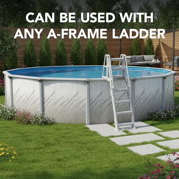 Puri Tech 15'x52 Lakeview Above Ground Swimming Pool Set with Liner, Skimmer, Liner Pad, and Pool Cove for Replacement Backyard Swimming Pool Setup