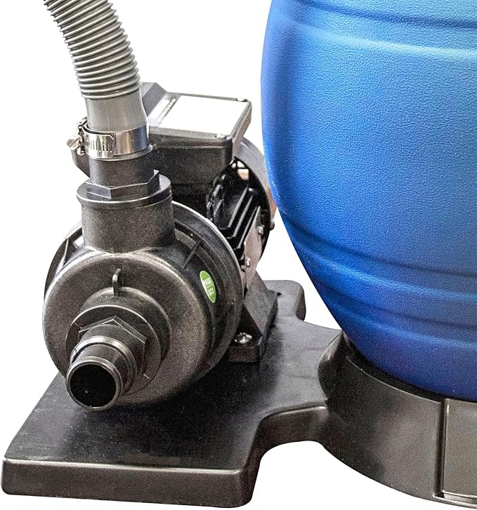 SWIMLINE HYDROTOOLS Above-Ground Pool Motor Pump, Hydro-Flo 0.3 HP w/ 2220 GPH, Vertical | Above-ground Pool Pump, 0.3 HP, 2, 220 GPH, Vertical Discharge, 115V, Single-speed, DOE-certified For Small Sand Filters