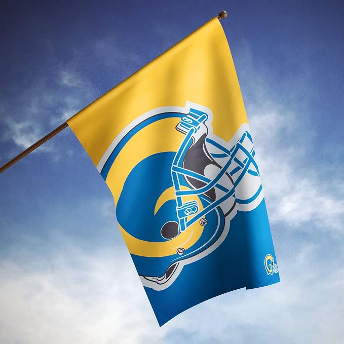 NFL Double Sided Team Logo Vertical Flag (40" x 28")