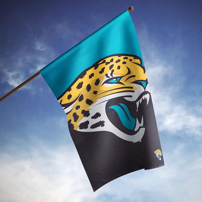 NFL Double Sided Team Logo Vertical Flag (40" x 28")