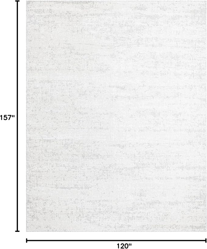 Unique Loom Outdoor Modern Collection Area Rug - Cartago (10' x 13' 1" Rectangle Gray/Ivory)
