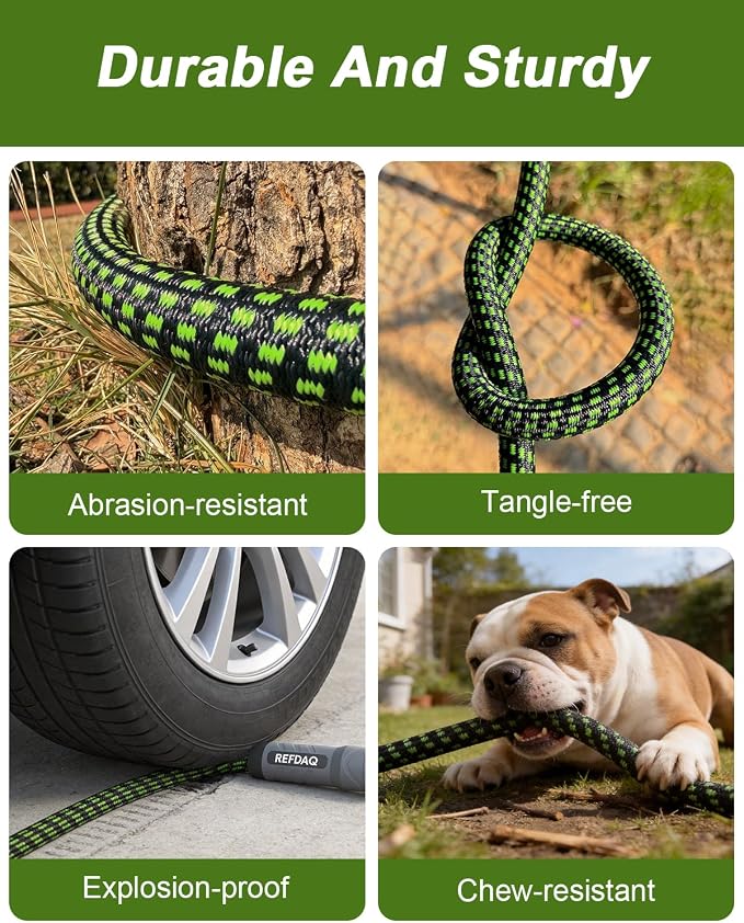 Garden Hose 100ft, Flexible Ultra Lightweight Durable, Kink-Free Water Hose with 10 Function Sprayer - Non-Shrinking, Easy to Store, All-Weather, High-Pressure
