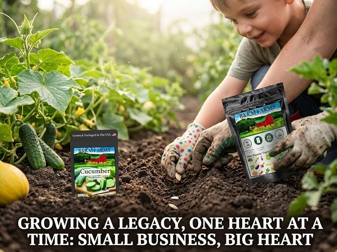 20 Vegetable Seeds Variety Pack 10,000+ Count - Essential Heirloom Garden Seeds for Planting: Non-GMO, Grown in USA; Moisture-Proof Mylar Storage, High Germination Survival Seeds for Beginners