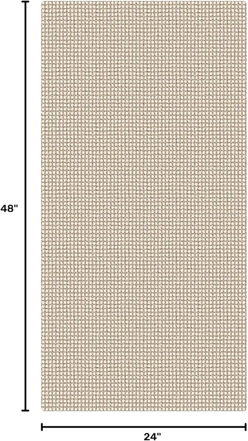 KOZYFLY 2x4 Entry Runner Rug, Small Washable Runners for Entryway, Non Slip Door Mat Indoor Entrance, Front Porch Carpet for Foyer, Kitchen, Bedroom, Bathroom, Ivory/Camel/Brown