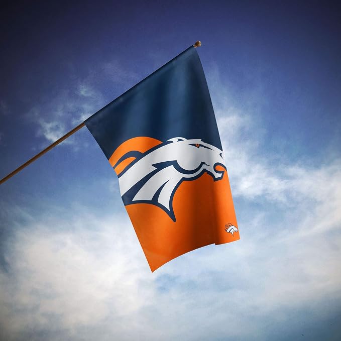 NFL Double Sided Team Logo Vertical Flag (40" x 28")