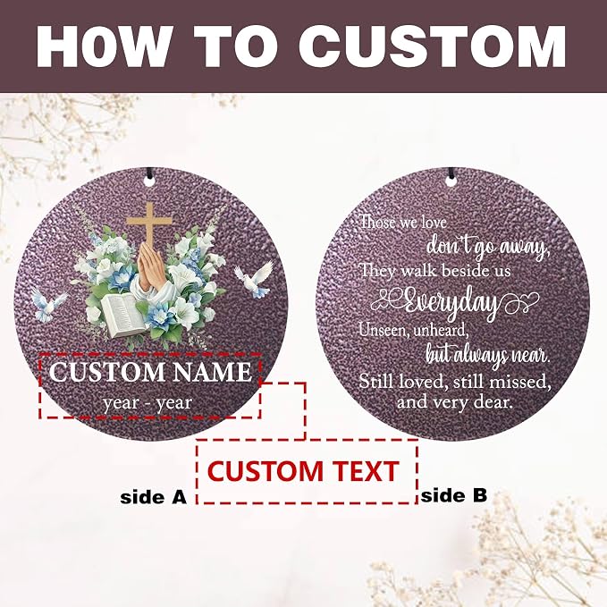 Personalized Deep Tone Wind Chimes Memorial, 30/36/45" Sympathy Wind Chimes Gifts for Loss of Loved One, Mom, Dad, Custom in Loving Memory of Loss Gifts, Produced in Texas