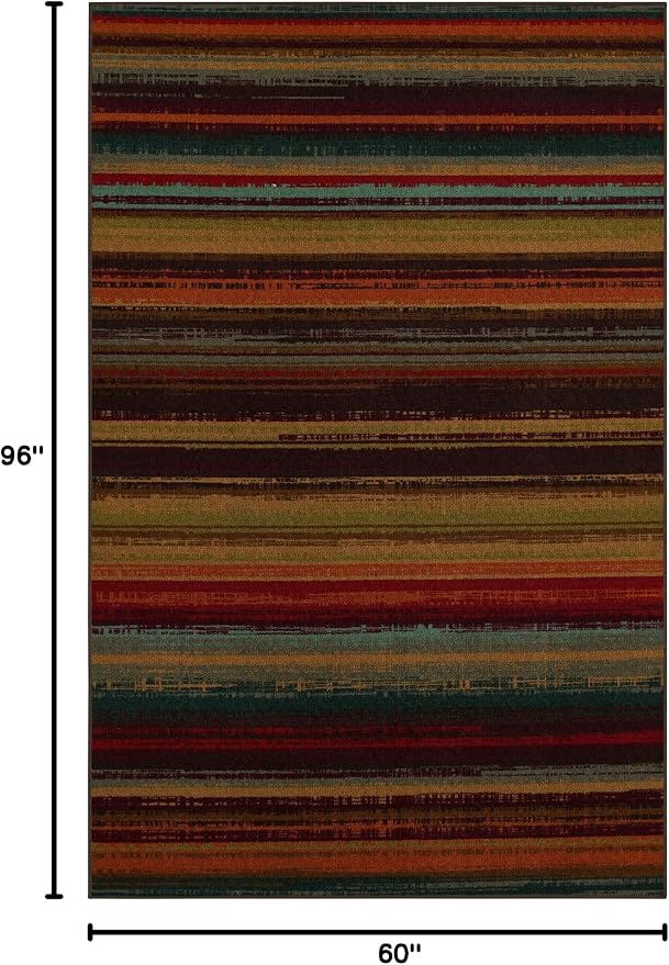Mohawk Home Avenue Stripe Area Rug (5' x 8')