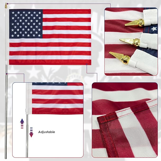 Homissor Pow Mia Grave Marker with 12x18 Inch American Flag You are Not Forgotten Stake Graves Cemetery Decorations Memorial Veterans Plaque