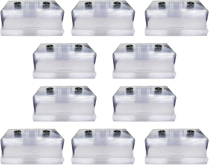 7 Inch Clone Dome - 100 Pack Humidity Vented Domes – Plant Growing Propagation Dome for Seedling, Germination, Soil & Hydroponic Horticulture