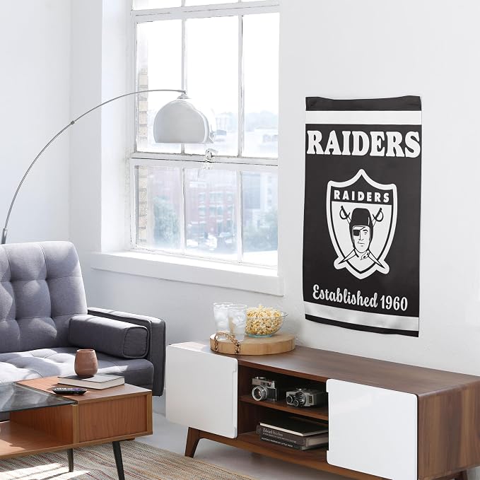 NFL Double Sided Team Logo Vertical Flag (40" x 28")
