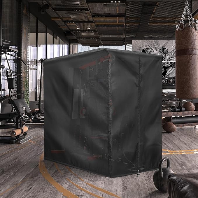 Workout Equipment Cover, Weatherproof Gym Equipment Cover | Waterproof, Gym Equipment Cover for Home Garage, 41"L x 68.9"W x 74.8"H