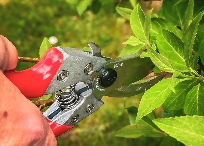 ARS HP-VS9XZ Hand Pruner, Red | Aluminum