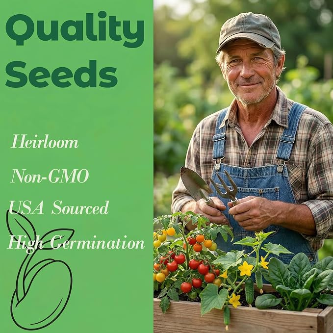 Seed Pods Kit Hydroponic - Refill Pod for All Indoor Garden, 8 Grow Pods with Seeds of Mini Cucumber, Cherry Radish, Arugula, Spinach, Cherry Tomato, and Mini Bell Yellow Pepper (8-Pod)