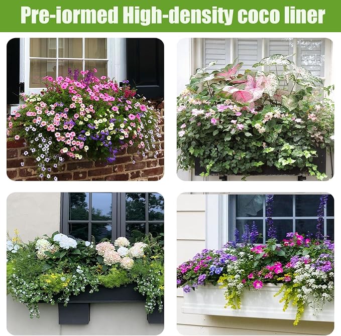 12x80 Inch Coconut Liner Roll for Planters Flower Basket Natural Coco Fiber Liners for Indoor & Outdoor Plants DIY Coir Fibre Mat Sheet for Animal Pet Pad Reptile Carpet Garden Decor