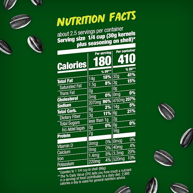 BIGS Sunflower Seeds, Vlasic Dill Pickle Flavor, 5.35 oz. (Pack of 12)