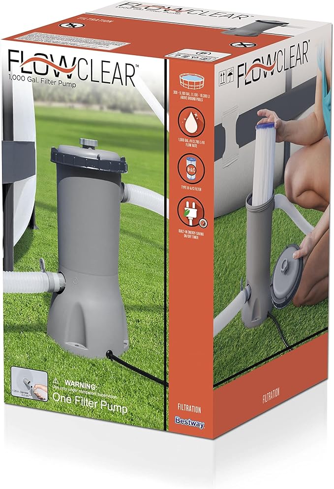 Flowclear 1,000 gal. Filter Pump