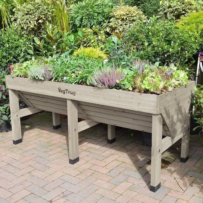 VegTrug® Raised Bed Classic Medium 1.8m, Gray Wash