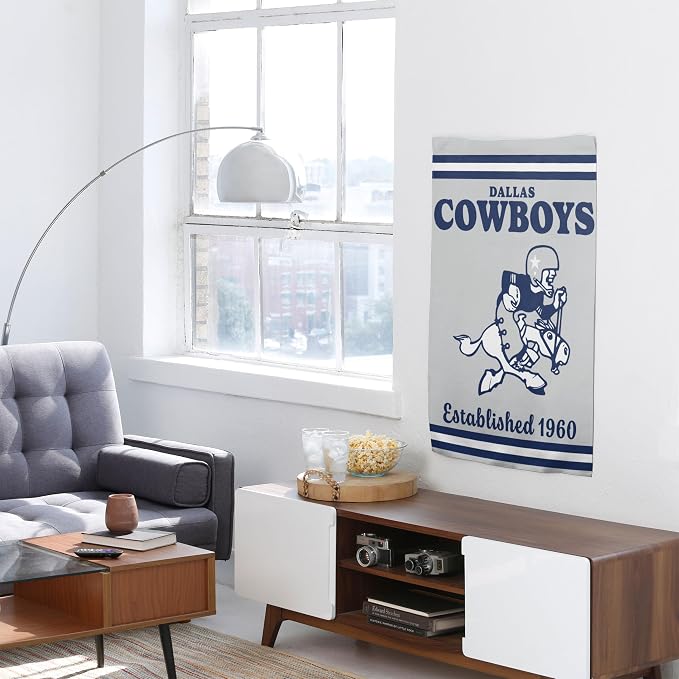 NFL Double Sided Team Logo Vertical Flag (40" x 28")