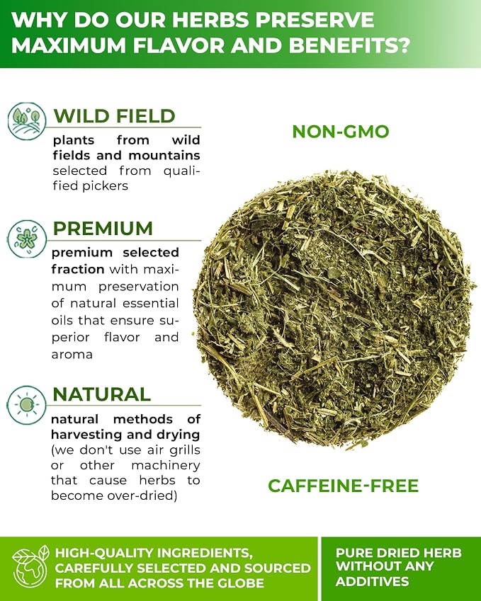 1.8 oz. Dried Nettle Leaf Tea Ortiga Planta Stinging Nettle Leaf Herb (Urtica Dioica) - 50g Herbal Tea Ortiga Verde Te