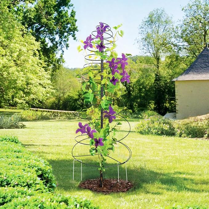 Trellis for Climbing Plants Outdoor,2Pack Plants Trellis 73 inch Support Metal Garden Trellis for Plants Flowers Light Vegetables Vine Support