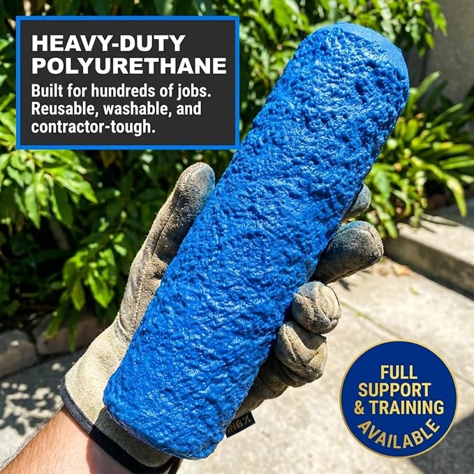 The "Original Designed" Classy Granite Concrete Stamping Texture Roller And Masonry Form Tool Favorite Since 2005. (ClassyGranite)