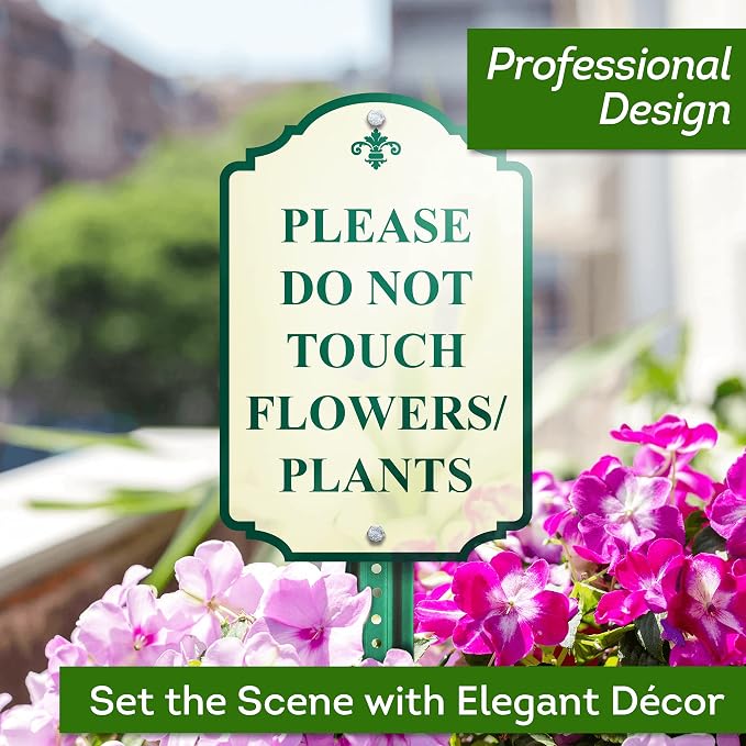 Custom Sign, Customized for Outdoor/Indoor Use, Personalized Designer Style Sign, 8x12 Inch, 24 Colors, Rust-Free Thick AlumaBond - Made by: My Sign Center, USA (Florolex II - Flood)